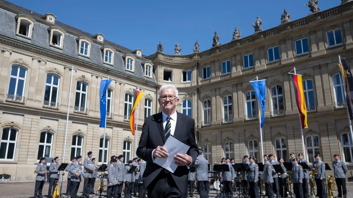 Festakt zur Verabschiedung von Ministerpräsident Kretschmann