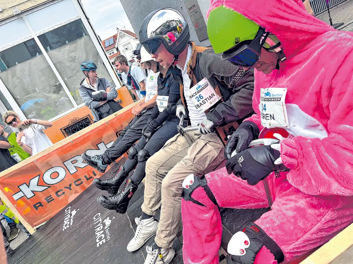 Bentley City Race Albstadt, Foto: Be Save⇥Honorarfrei