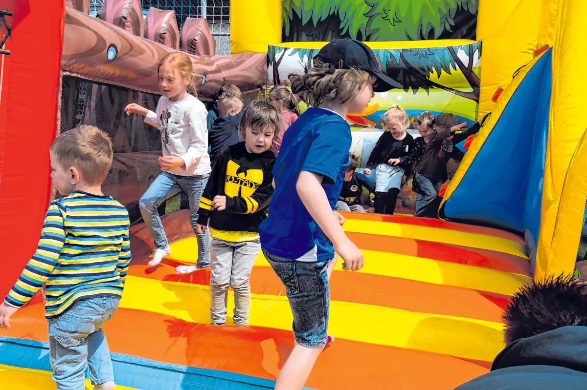 Auch für die Kinder gibt es Programm.⇥⇥Fotos: Roland Schütter