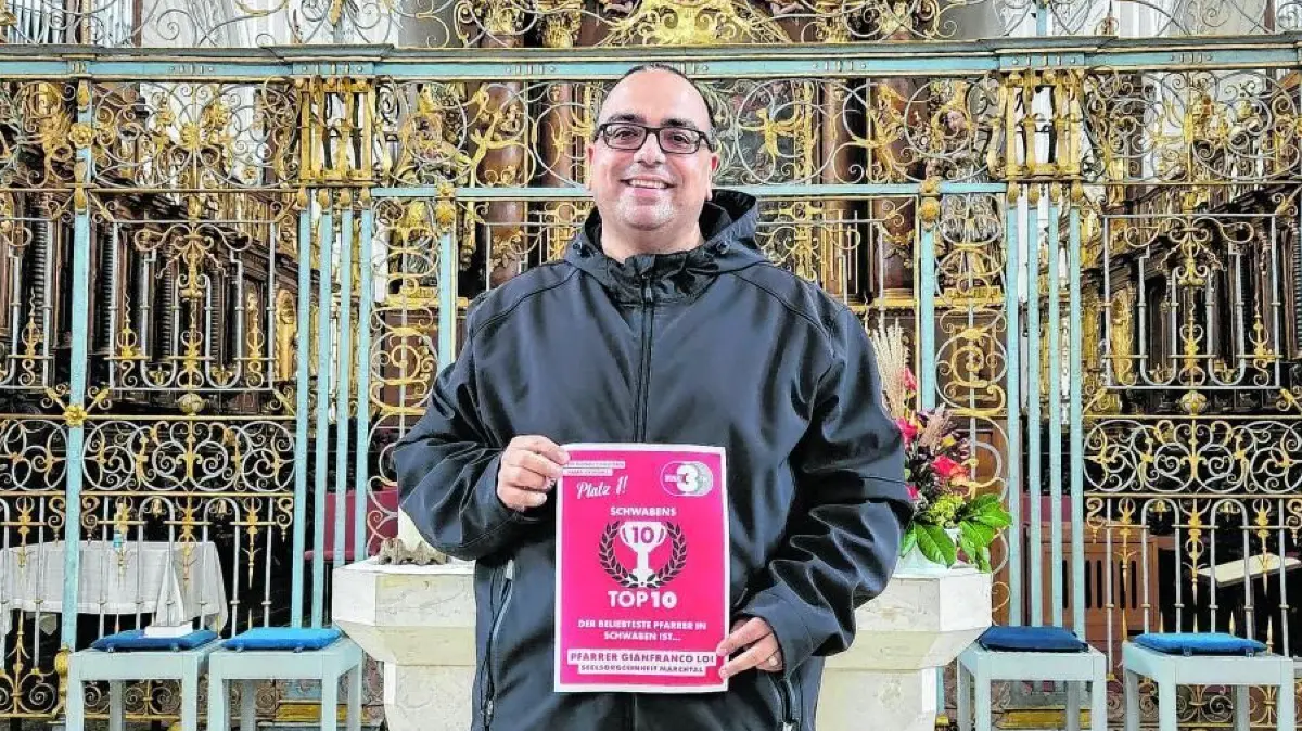 Gianfranco Loi ist laut Voting der beliebteste Pfarrer Oberschwabens.