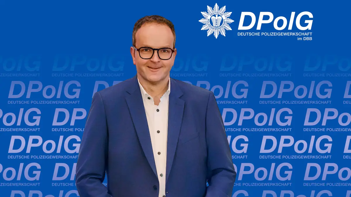 Dirk Preis ist Landesvorsitzender der Deutschen Polizeigewerkschaft DPolG in Baden-Württemberg