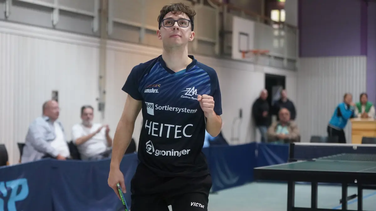 Moritz Kouril spielt als Eigengewächs schon viele Jahre erfolgreich bei den Herren 1 der Spvgg Satteldorf in der Oberliga.
