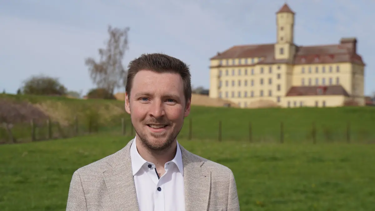 Bürgermeisterwahl Gerabronn 17. Mai 2026. Kandidat Kevin Leiser.