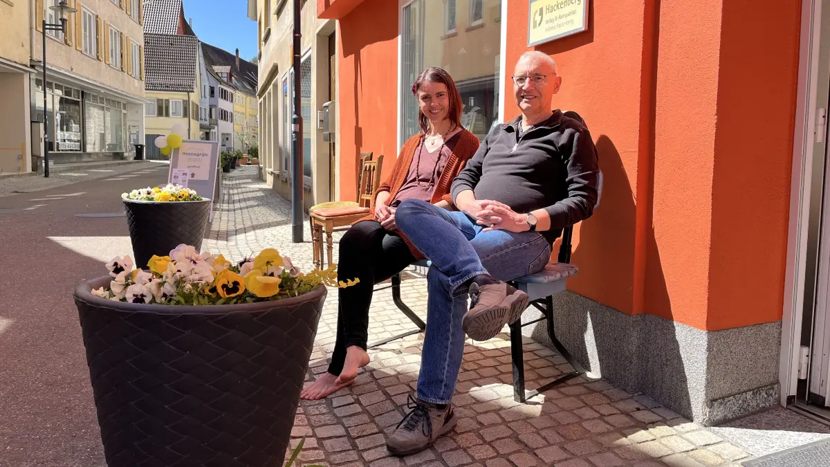 Fest Neckarstraße Horb Ellen Williams und Alexander Hackenberg