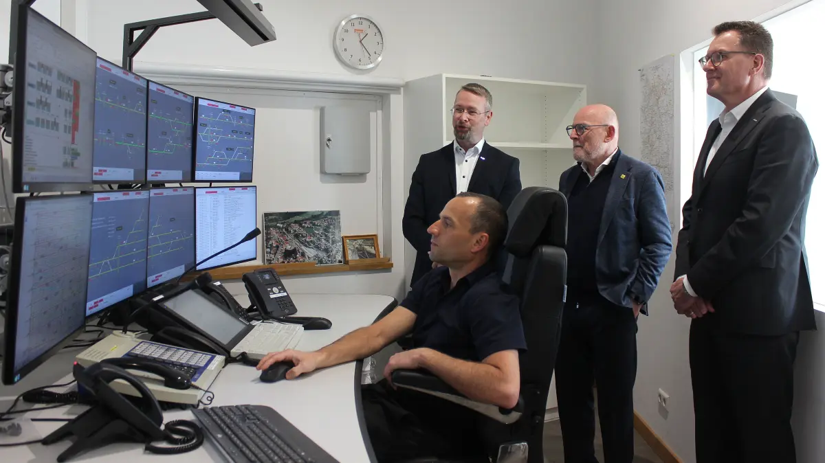Zugleitstelle, Stellwerktechnik Gammertingen