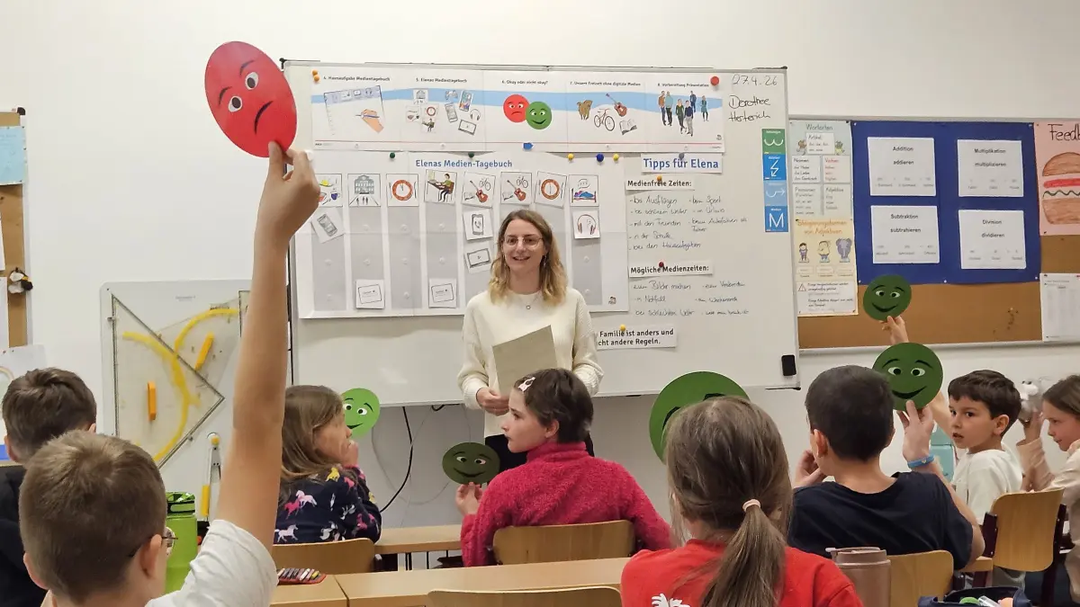 Education in Ilshofen: Primary school students learn and develop rules for ...