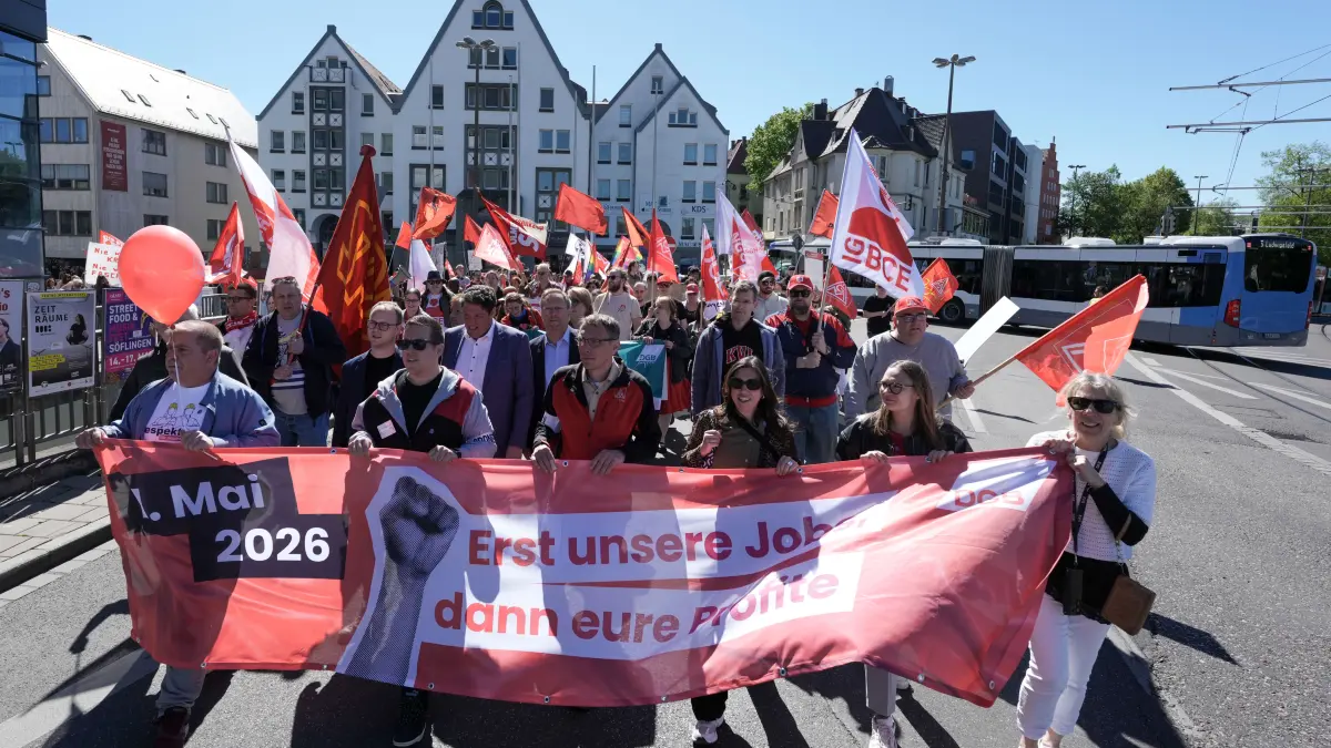 1. Mai 2026 Kundgebung