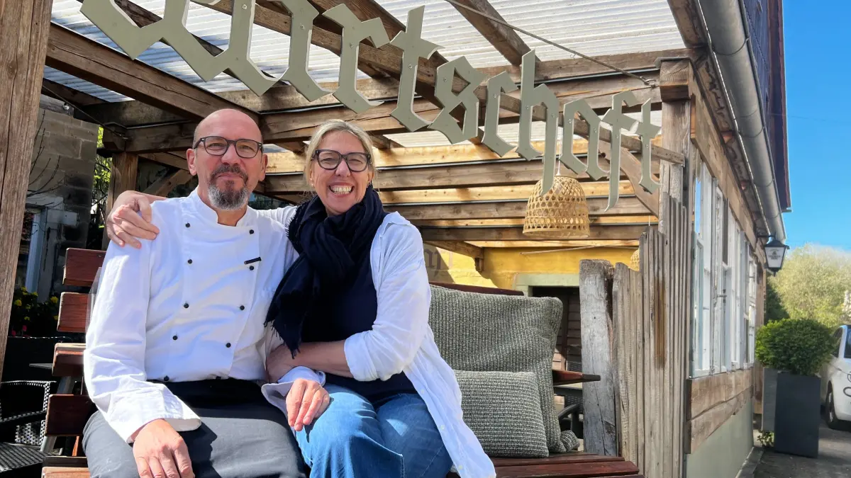 Joachim und Yvonne Gachstetter öffnen das Abraxa&Ivy, "das kulinarische Wohnzimmer" in Heroldhausen. Rot am See.