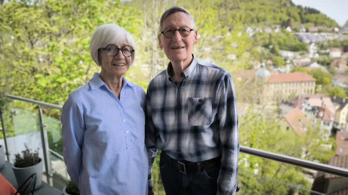 Das Jubelpaar Rudolf und Ingrid Oestreicher aus Albstadt-Ebingen.