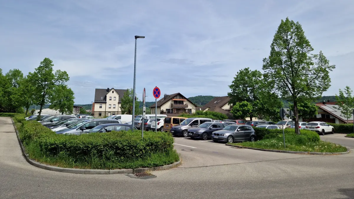 Bahnhof Gaildorf West, Parkplätze