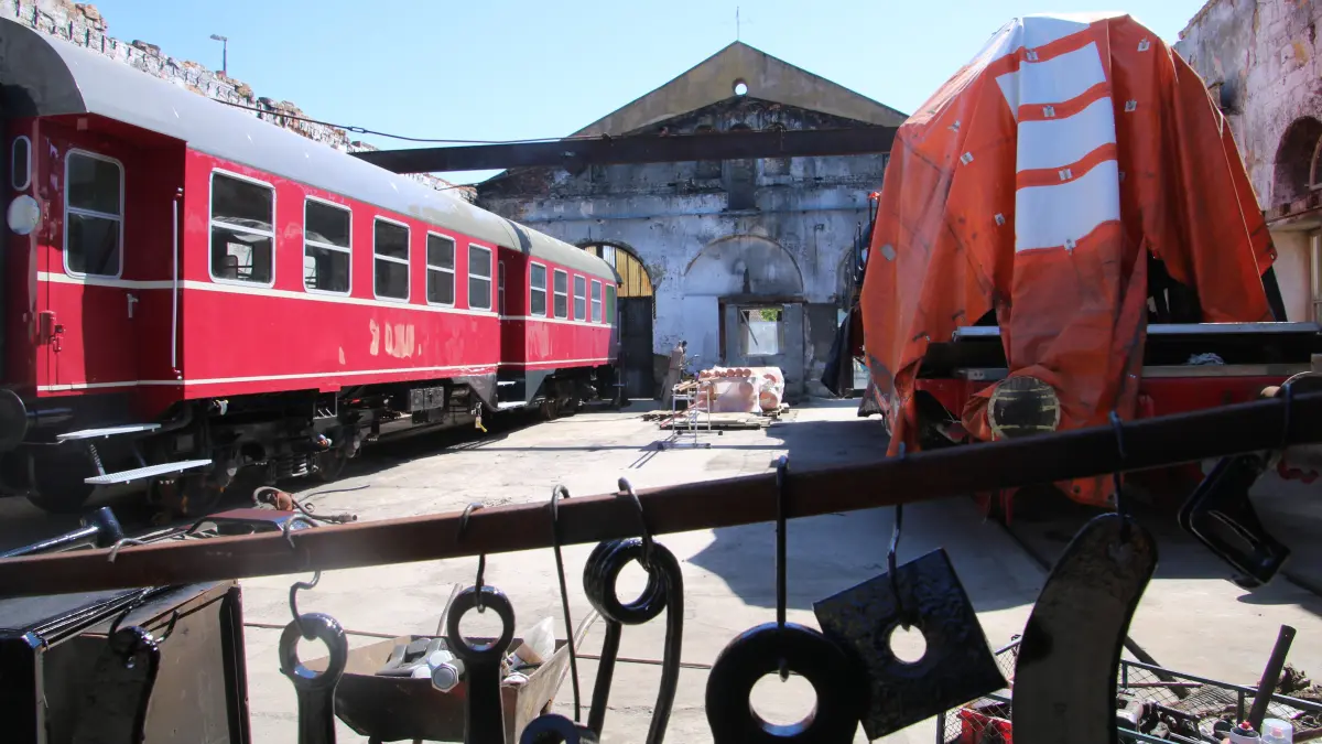 Loks im Lokschuppen