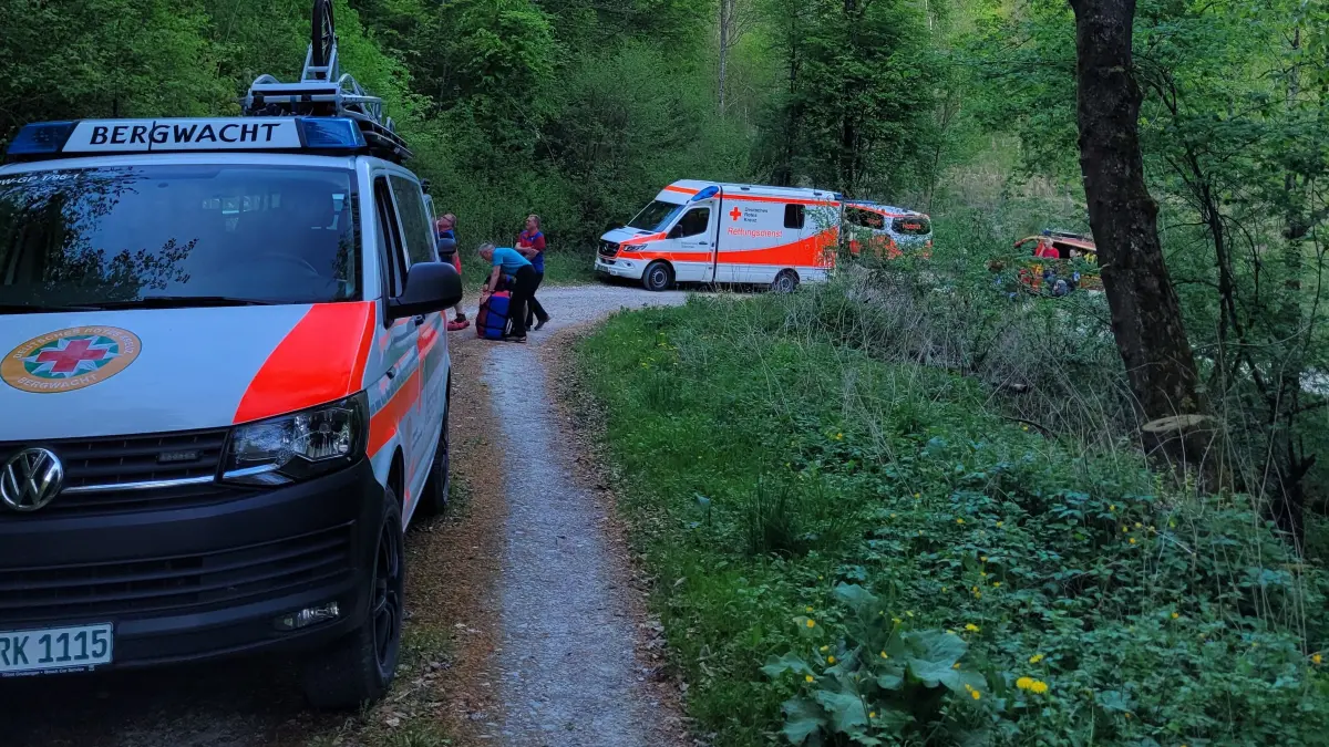 Bergwacht Geislingen-Wiesensteig Einsatz Längental