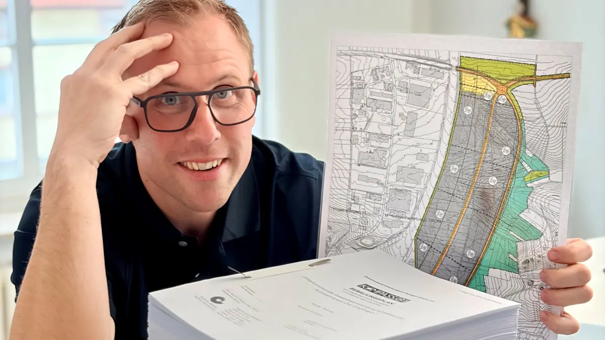 Ferdinand Truffner IKG Kompass 81 Bebauungsplan Empfingen Horb