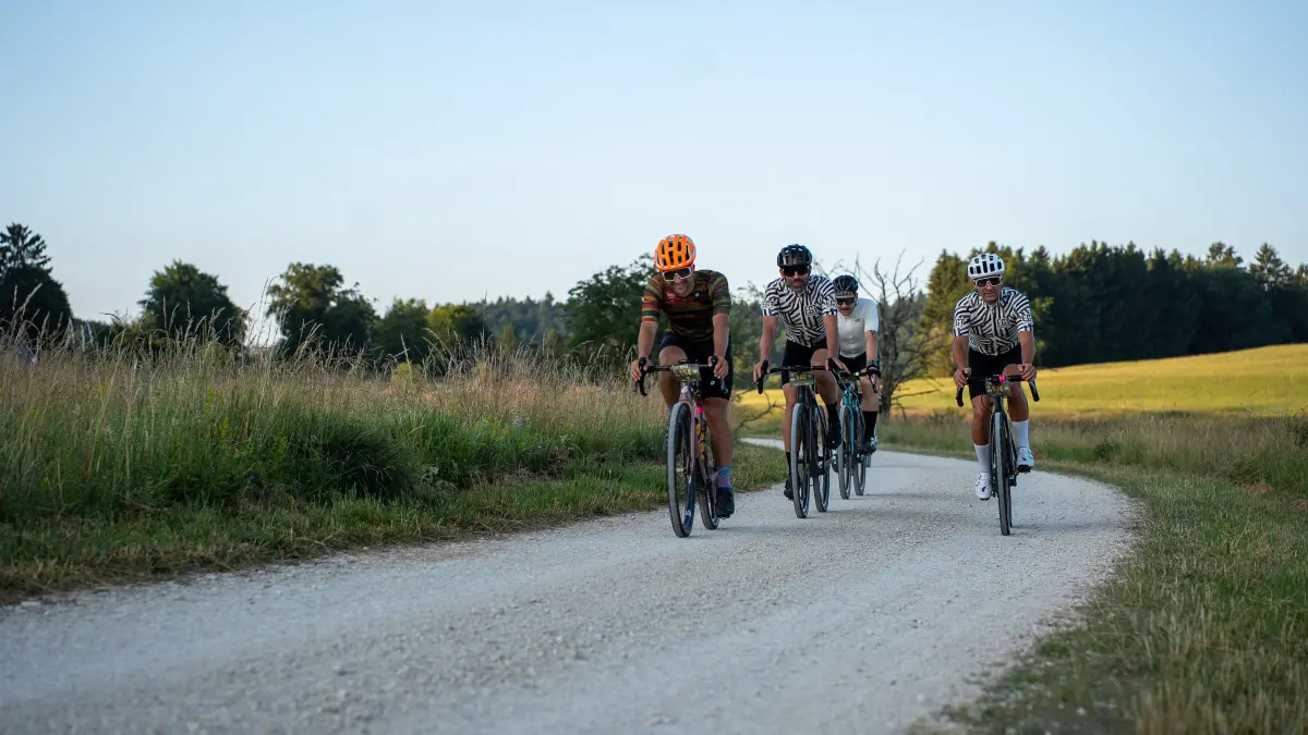 Bei der everve-Graveltour kommen die Teilnehmer in den Genuss der Landschaft in und um Albstadt.