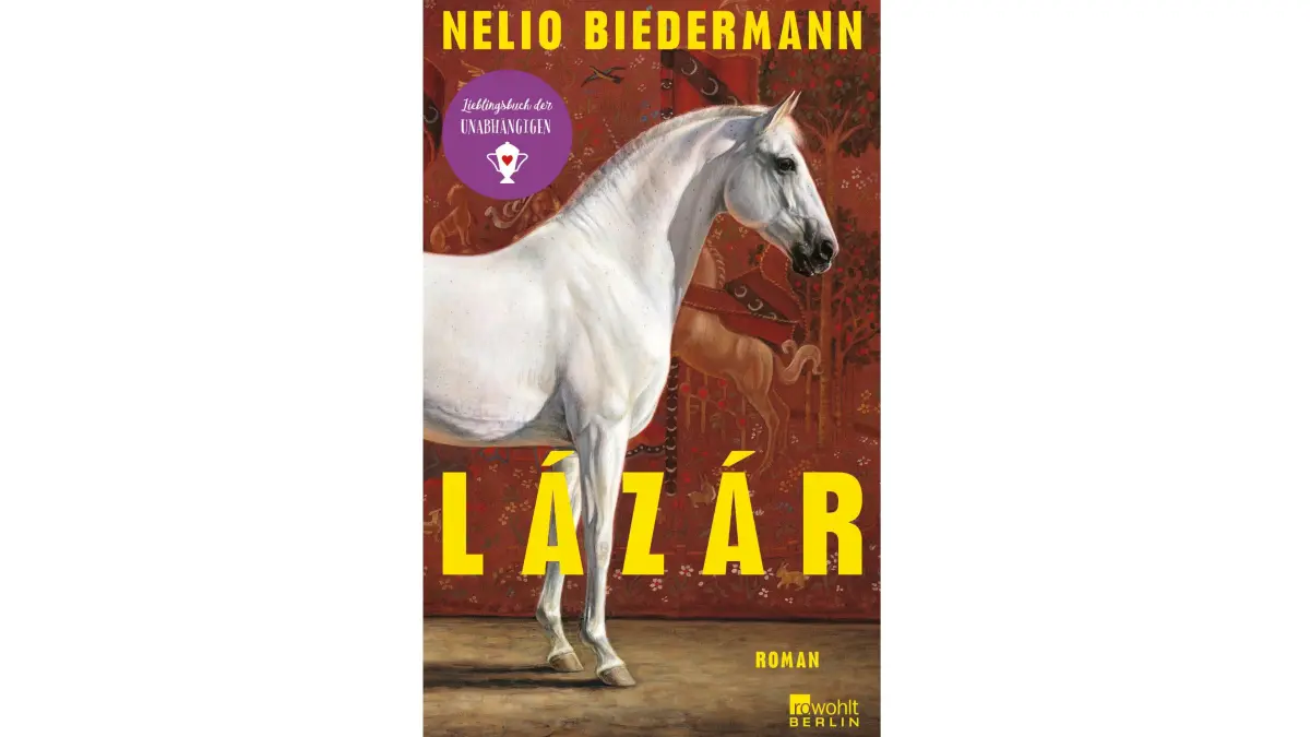 Nelio Biedermann: Lázár. Rowohlt Berlin, 336 Seiten, 24 Euro.