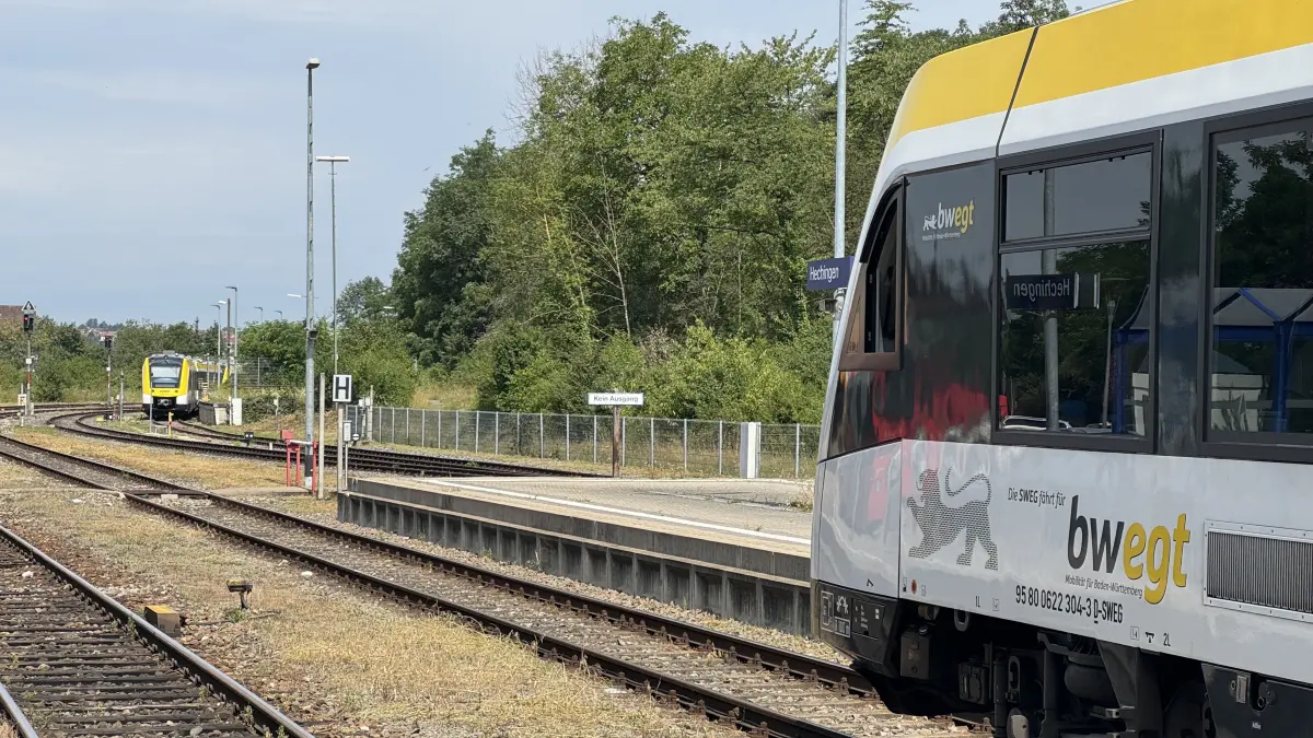 Die Regionalstadtbahn Neckar-Alb verspricht eine bessere Anbindung vom Hechinger Bahnhof Richtung Tübingen/Stuttgart, Burladingen/Gammertingen und Sigmaringen.