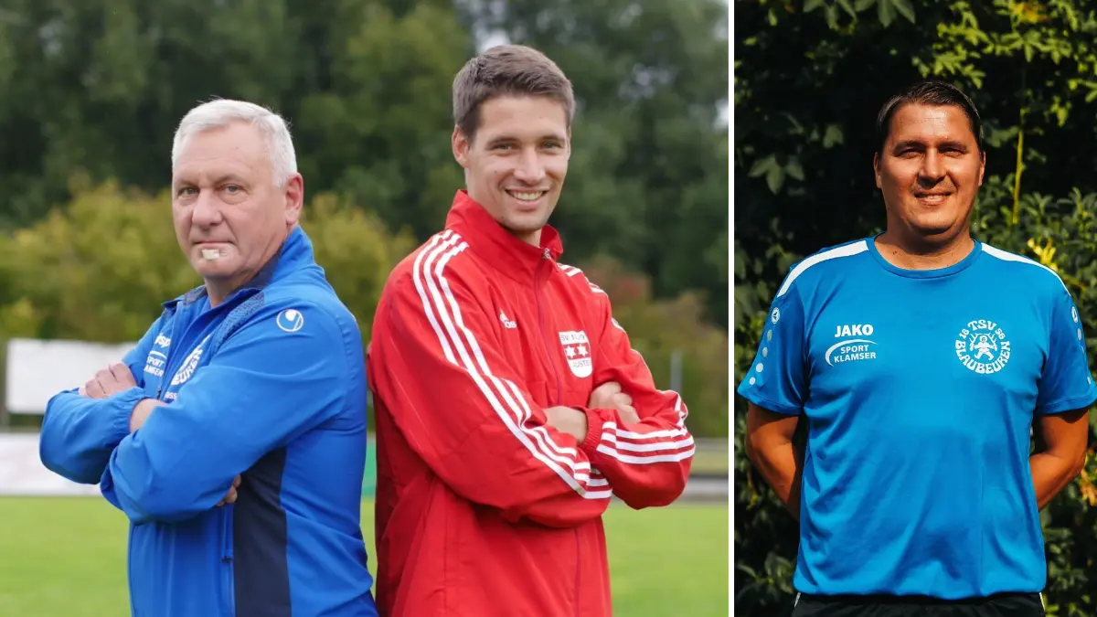 Passer-Duell zwischen den Brüdern Michael und Benjamin in der Fußball-Kreisliga A1 Donau/Iller. Auch Vater Peter sagt was dazu.