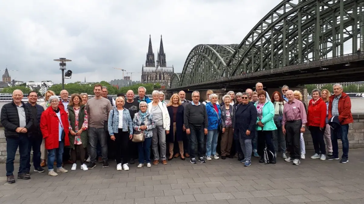 Ein Higlight in der Geschichte der Kolpingsfamilie Gruol war die Fahrt nach Köln, dort wo Gesellenvater Adolph Kolping (1813 bis 1865) begraben ist.