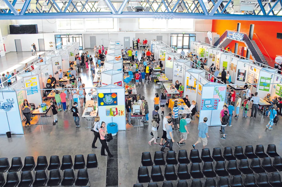 Am Donnerstag, 7. Mai, und Freitag, 8. Mai, findet das Landesfinale von „Jugend forscht junior“ in Balingen statt. Die Öffentlichkeit ist am Freitag, 8. Mai, von 10 bis 13 Uhr eingeladen, vorbeizuschauen.⇥Foto: Stadt Balingen