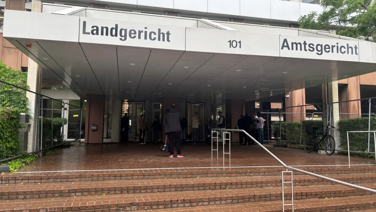 Prozess Achim Lippth am Landgericht Köln