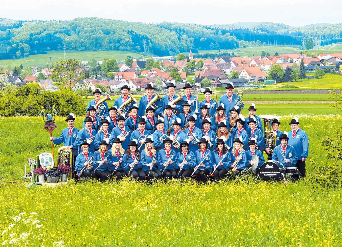 Köhlermusikanten Archivbild: Förderverein TSV und Musik Kohlstetten e. V.