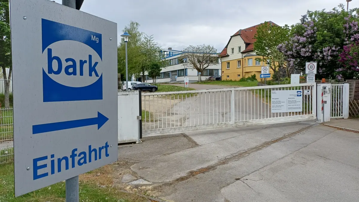 Firma Bark Schörzingen Eingang