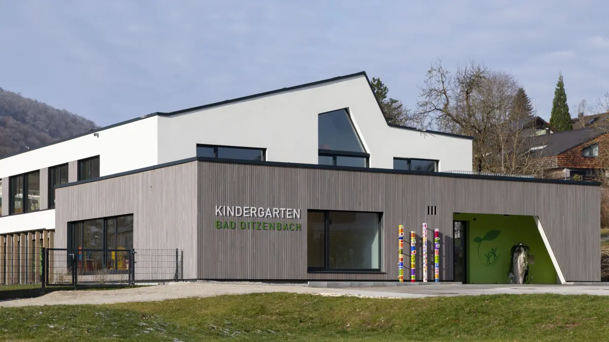 Der neue Kindergarten in Bad Ditzenbach