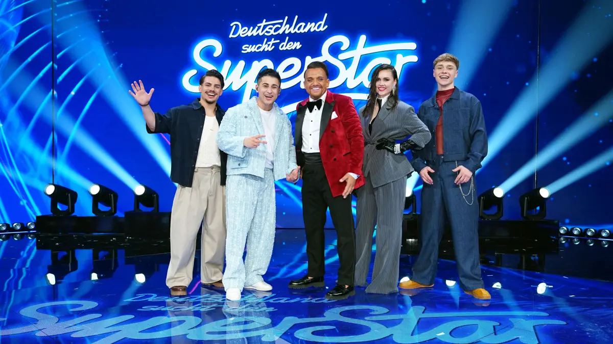 Im DSDS-Finale traten insgesamt fünf Talente an.