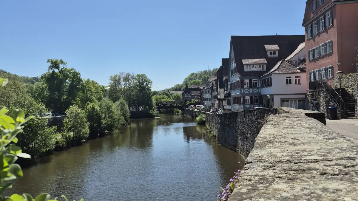 Frühling in Schwäbisch Hall, Sonne