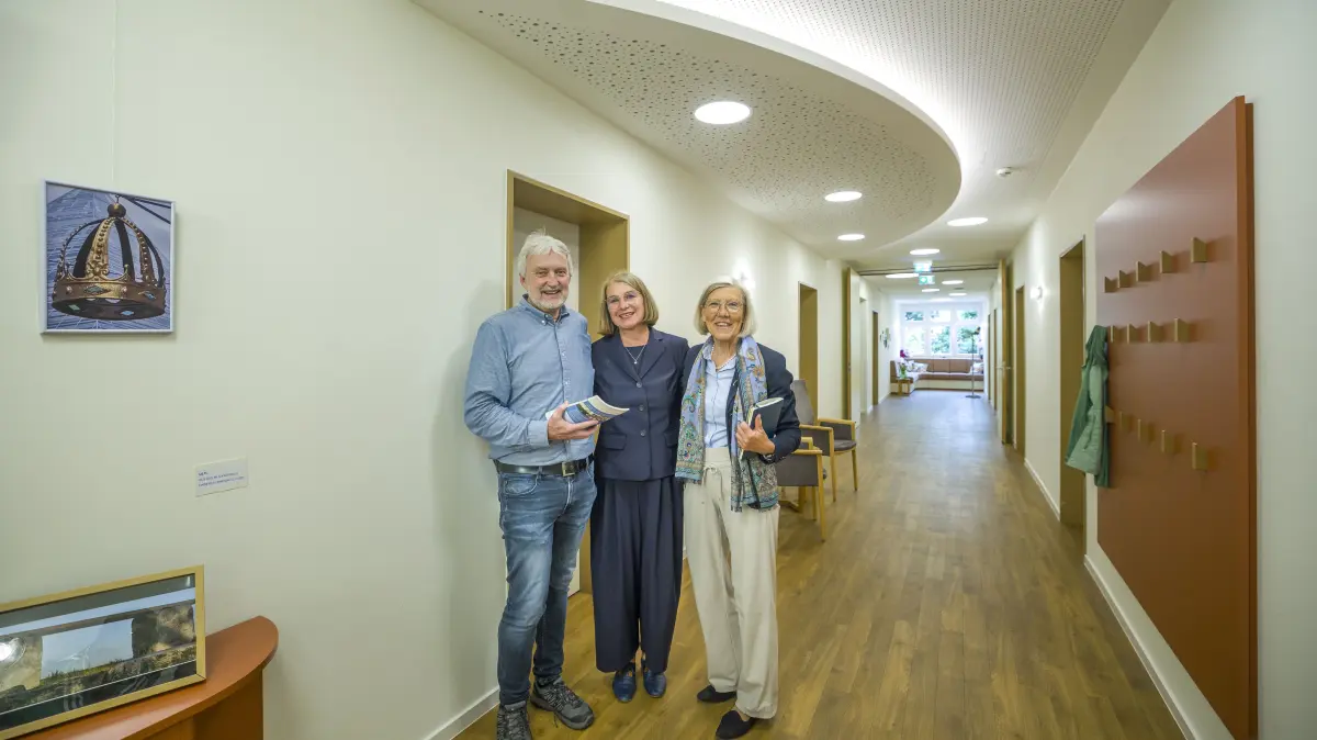 Hospiz: Umbau und Erweiterung sind fertig - Gespräch mit Regine Mayer-Steinacker und Ulrike Geiger
