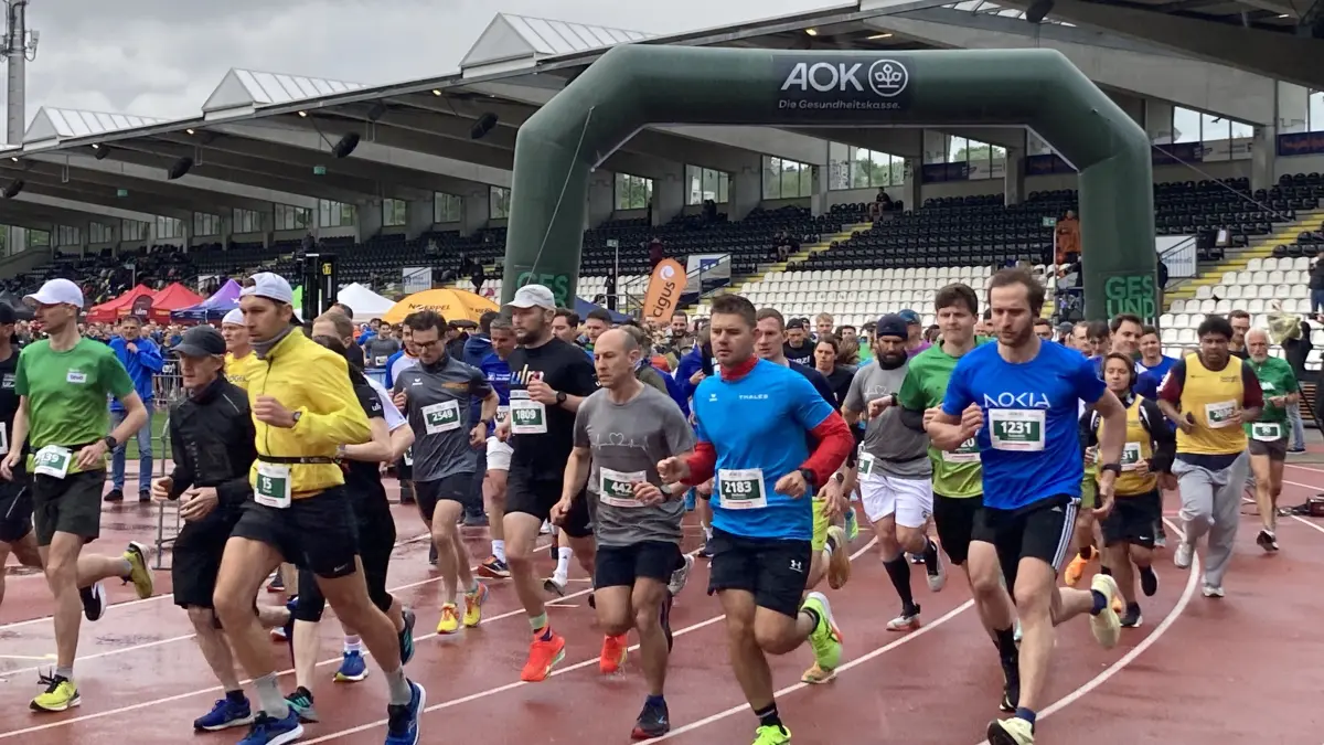 Firmenlauf in Ulm.