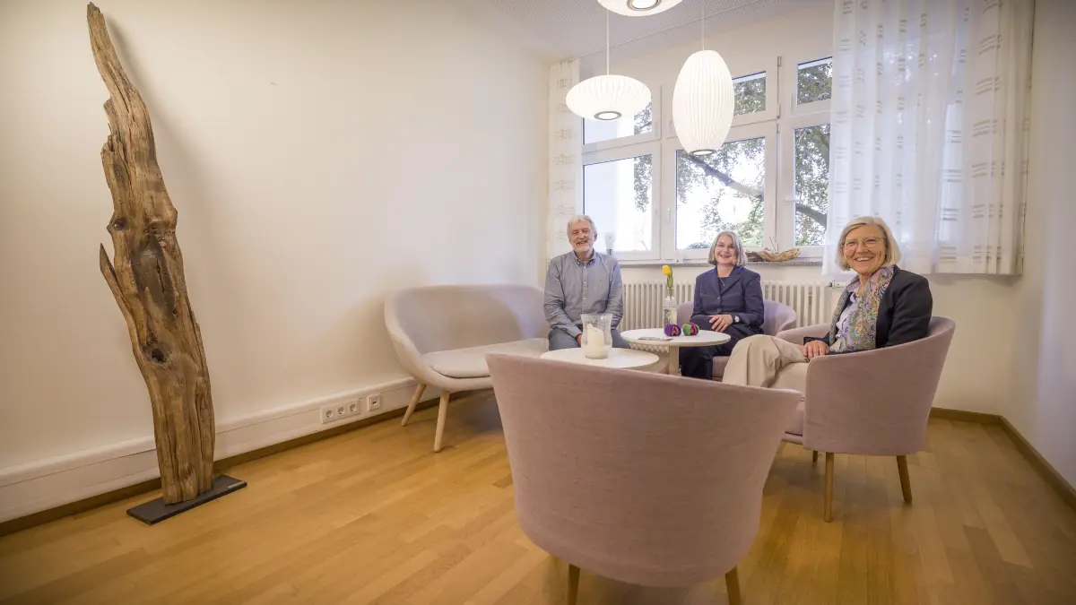 Hospiz: Umbau und Erweiterung sind fertig - Gespräch mit Regine Mayer-Steinacker und Ulrike Geiger