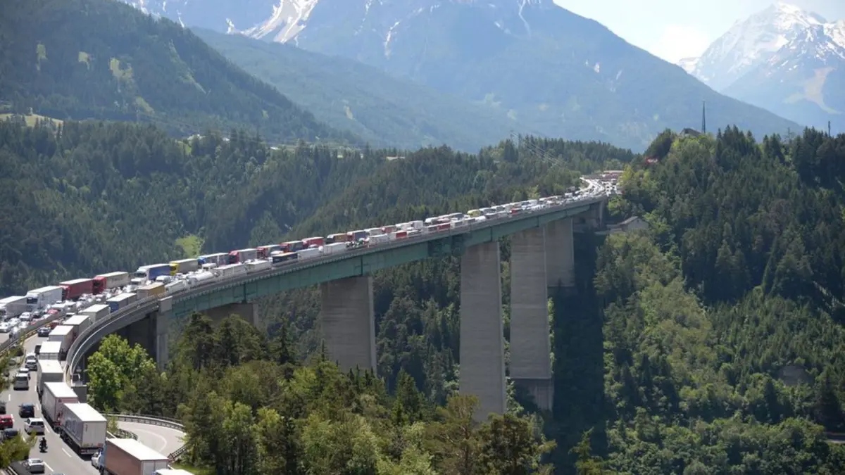 Stau auf der Brennerautobahn: Ende Mai ist die Route komplett dicht.