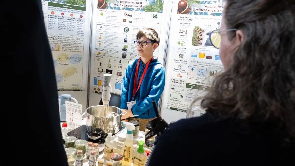 Jugend forscht junior Balingen Landeswettbewerb Finale 2026 Mai Volksbankmesse