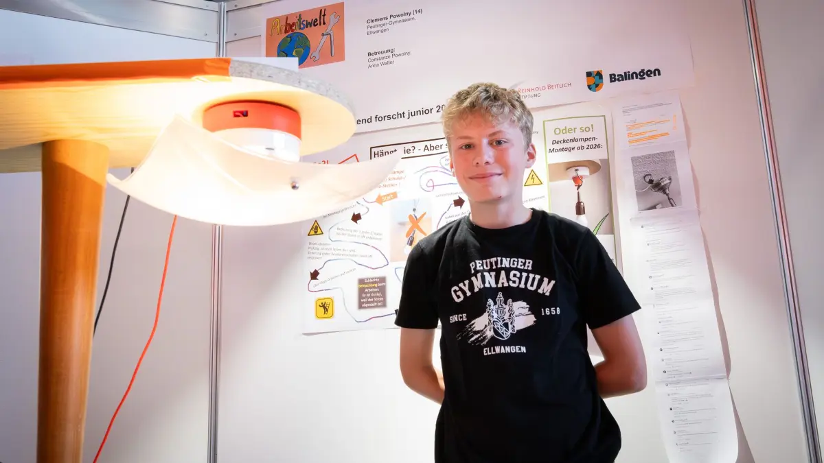 Jugend forscht junior Balingen Landeswettbewerb Finale 2026 Mai Volksbankmesse