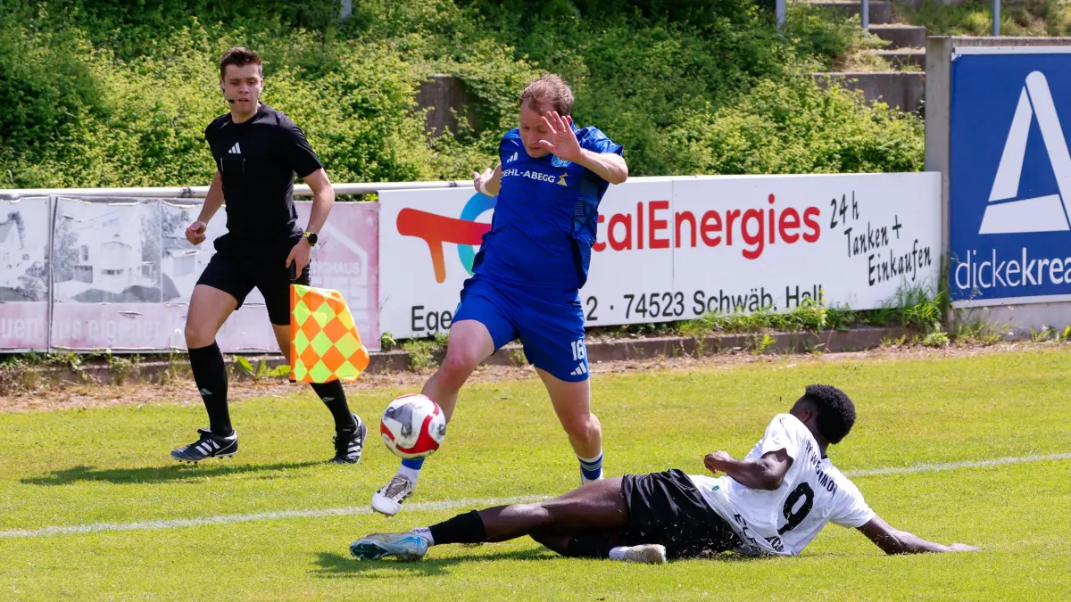 Fußball Verbandsliga Saison 2025/26 Sportfreunde Schwäbisch Hall - TSV Weilimdorf 3:1