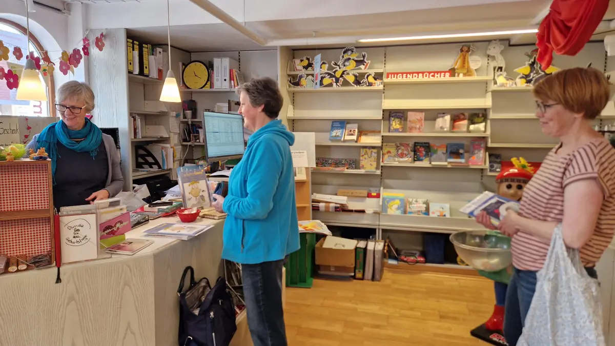 Letzter Öffnungstag Buchhandlung Schagemann in Gaildorf