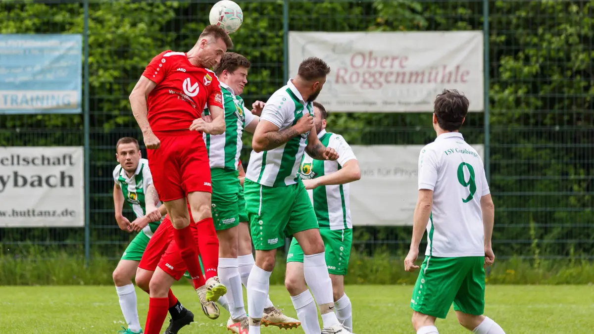Fußball Kreisliga B9: Fußball Kreisliga B9; TV Eybach - TSV Gruibingen;
Daniel Maurer (TV Eybach, #5);
10.05.2026; Eybach.
Foto: Thomas Madel