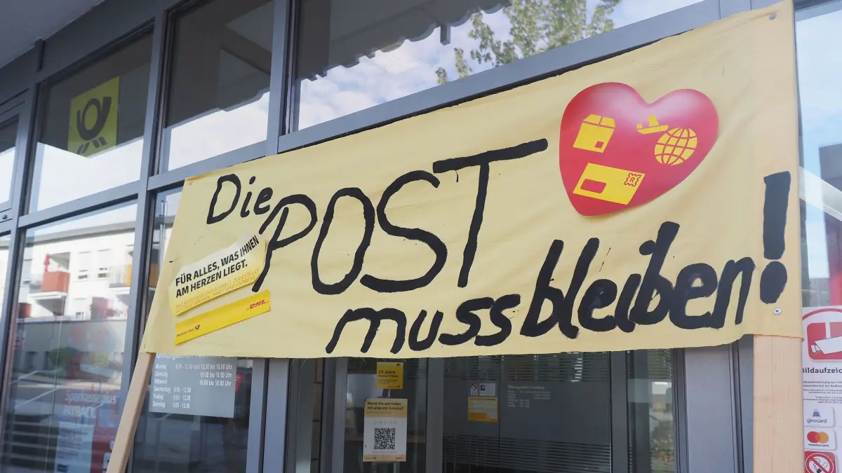 Gemeinderat Bad Ditzenbach - Protest Postfiliale