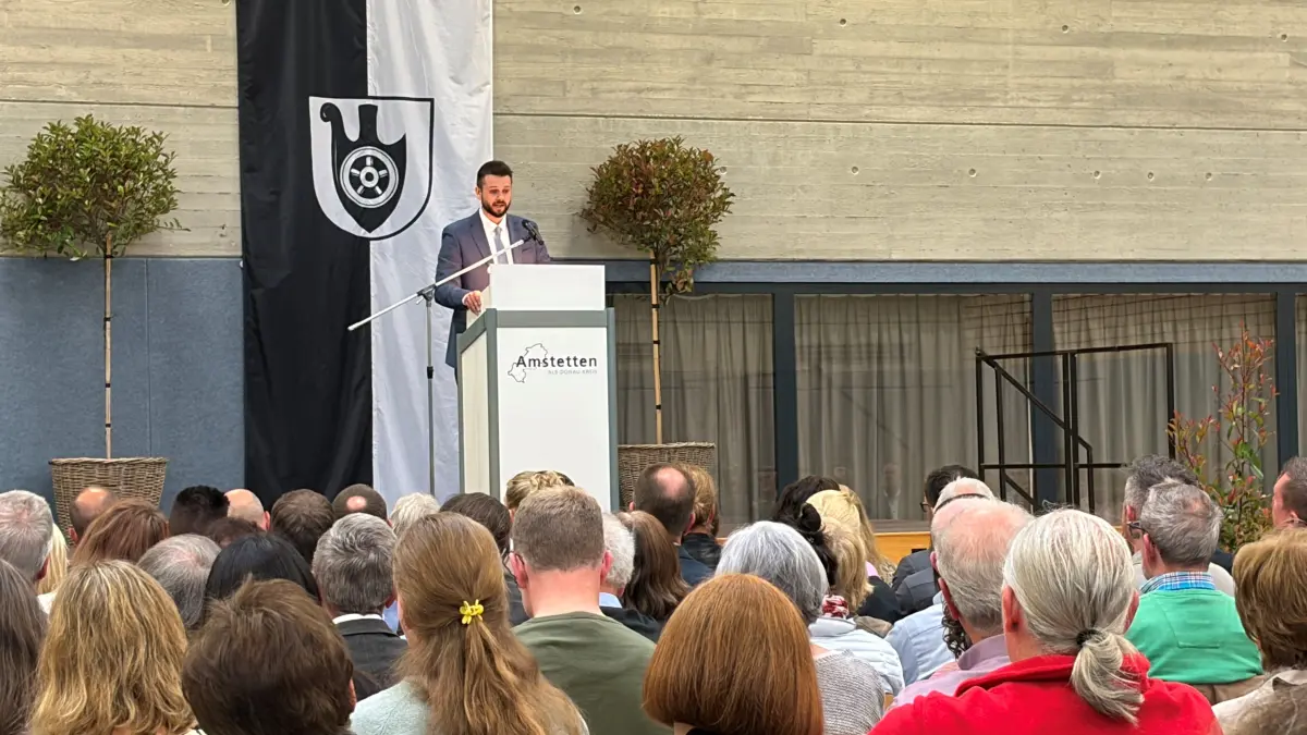 Amtseinsetzung Thomas Schultheiß Aurainhalle