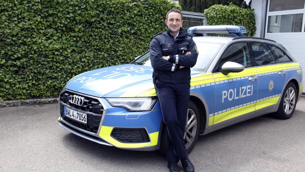 Marco Kenjic - neuer Polizeirevierleiter in Geislingen