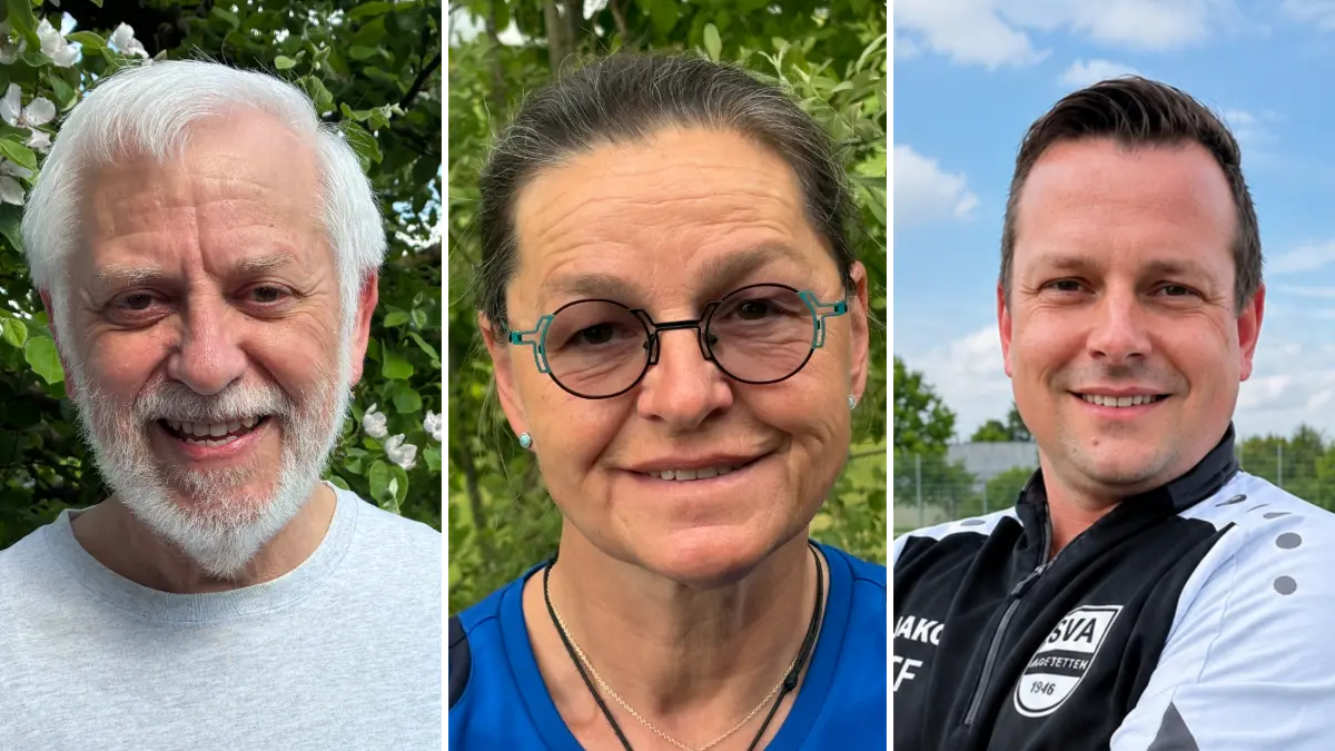 (V.l.n.r.) Franz Schmid, Yvonne Bier und Tobias Feichtenbeiner trainieren Kinder- und Jugendmannschaften in der Region.