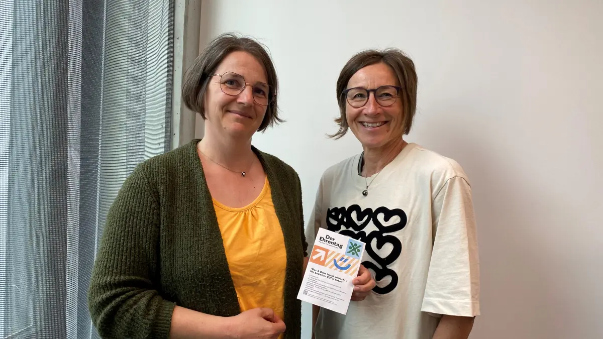 Claudia Heinrich (links) und Steffi Timmermann