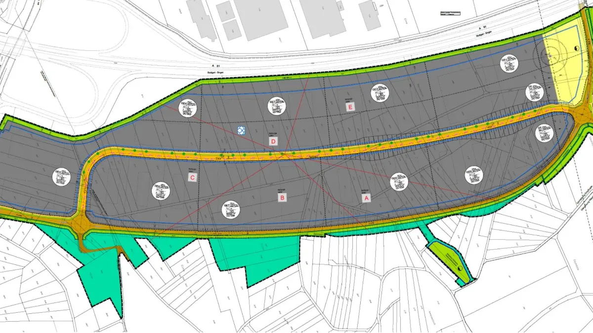 Kompass 81 Plan Empfingen Horb