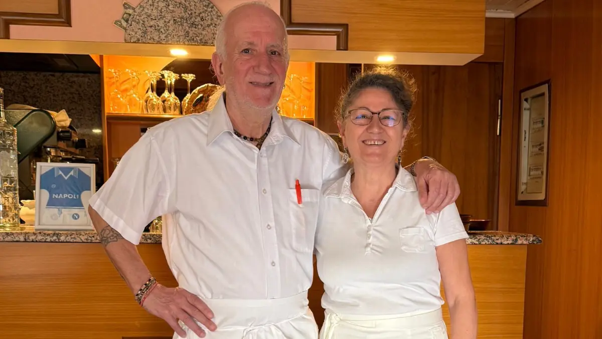 Rosario und Carmela Pagliuca schließen ihre Pizzeria O' sole Mio in Braunsbach nach 32 Jahren.