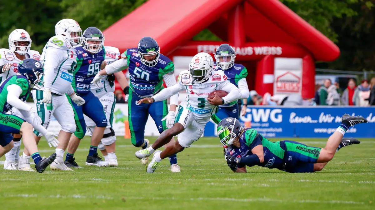 American Football GFL Saison 2026 Schwäbisch Hall Unicorns - Straubing Spiders 66:21