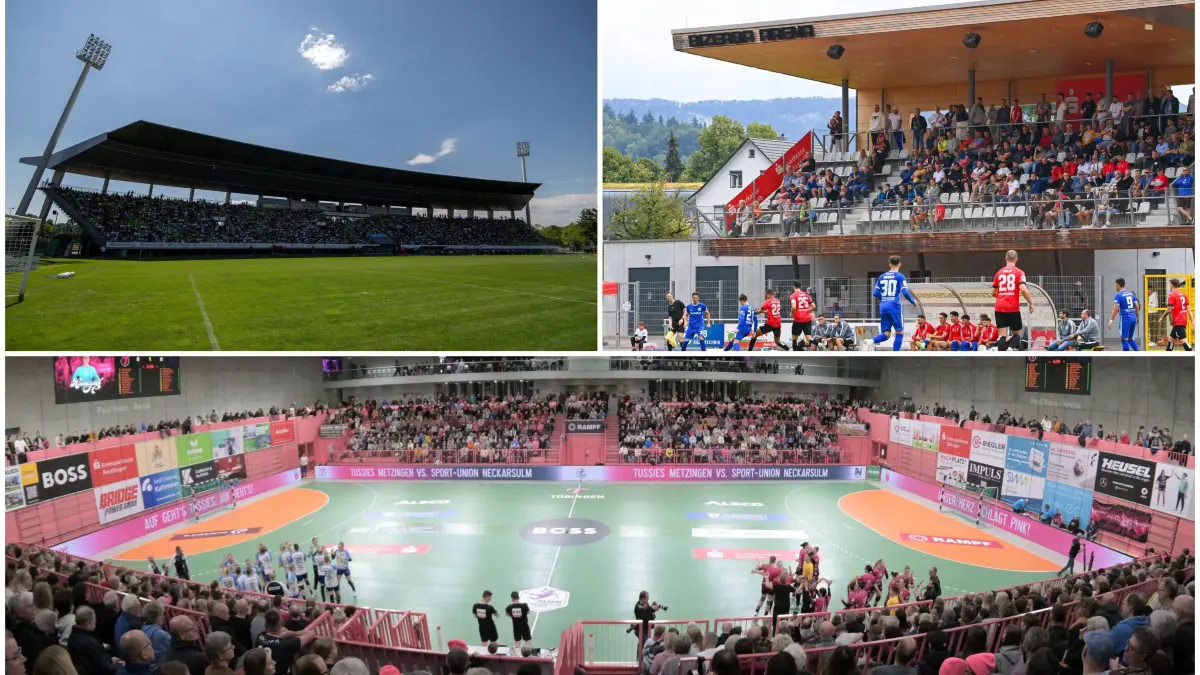 Kreuzeichestadtion, Bizerba-Arena, Paul-Horn-Arena