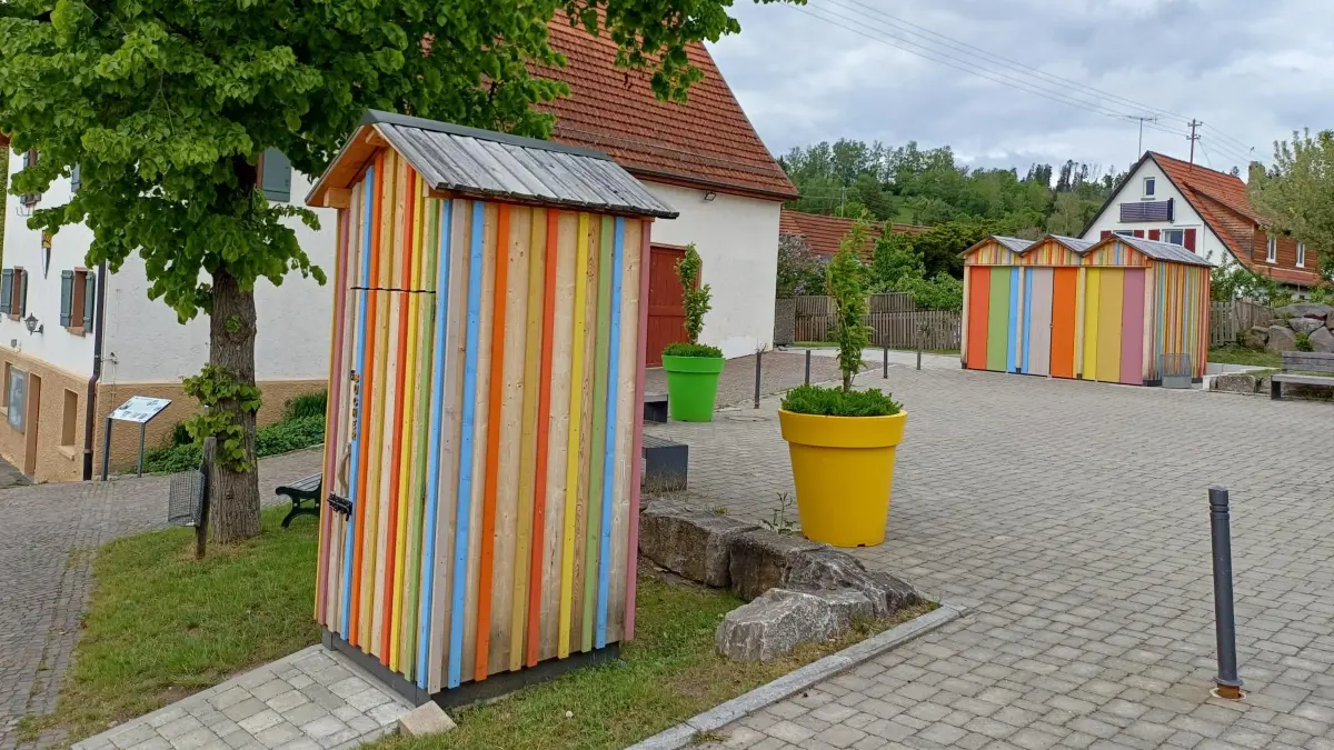 Streichen Ortsmitte Dorfplatz