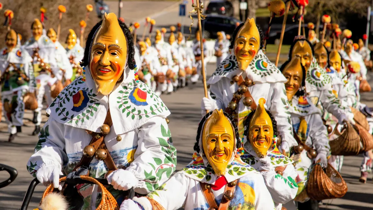 Der Mondstupfer - eine traditionsreiche und besondere Figur in Dotternhausen.