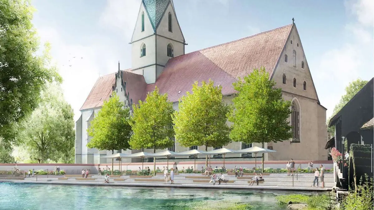 So soll das südliche Blautopf-Ufer aussehen.